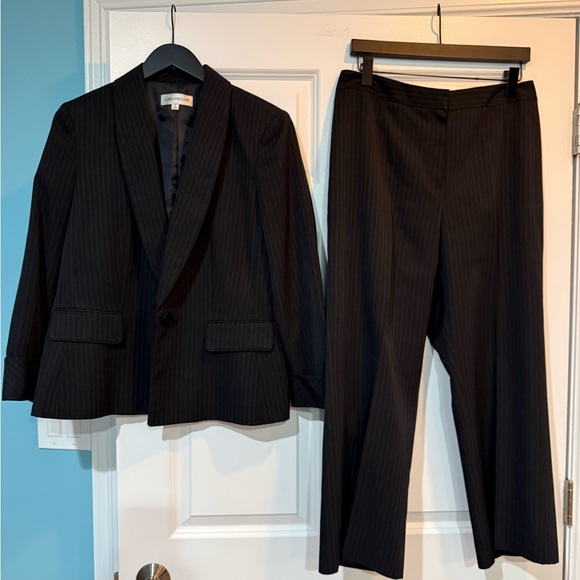 Jackets & Blazers - Classic Evan-Picone Woman’s Pinstripe Suit Size 12